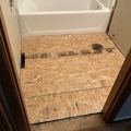 Bathroom New Sub Floor Installed